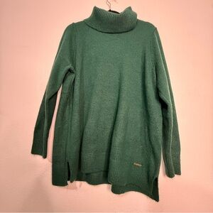 Anne Klein Forest Green Turtleneck Sweater. Sz L. NWT.